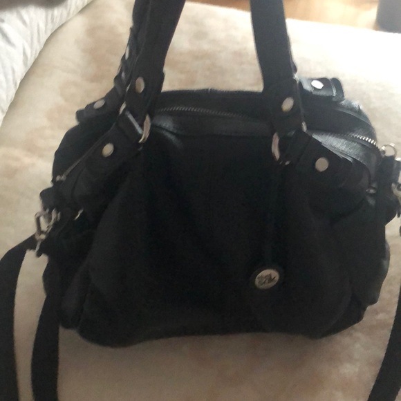 Bag/satchel/crossbody black leather - Picture 7 of 7